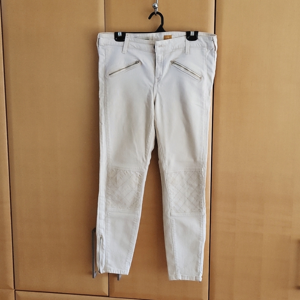 VINTAGE Anthropologie Pilcro & The Letterpress Moto Jeans sz 31